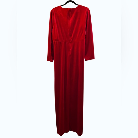 Torrid Red Velvet Dress (Size 18) - Picture 2 of 3